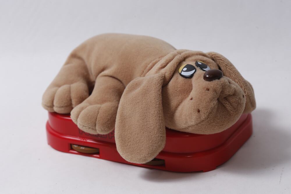 1986 Tonka Pound Puppies Plush Radio Vintage Musical Toy Tested Works ~ 260817-